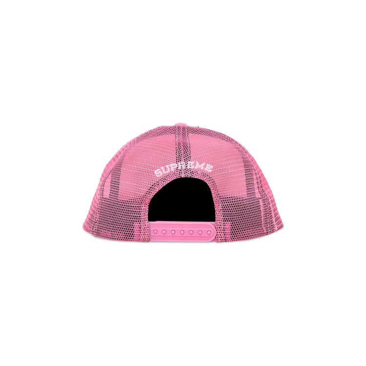 Supreme SMD Mesh Back 5 Panel Pink