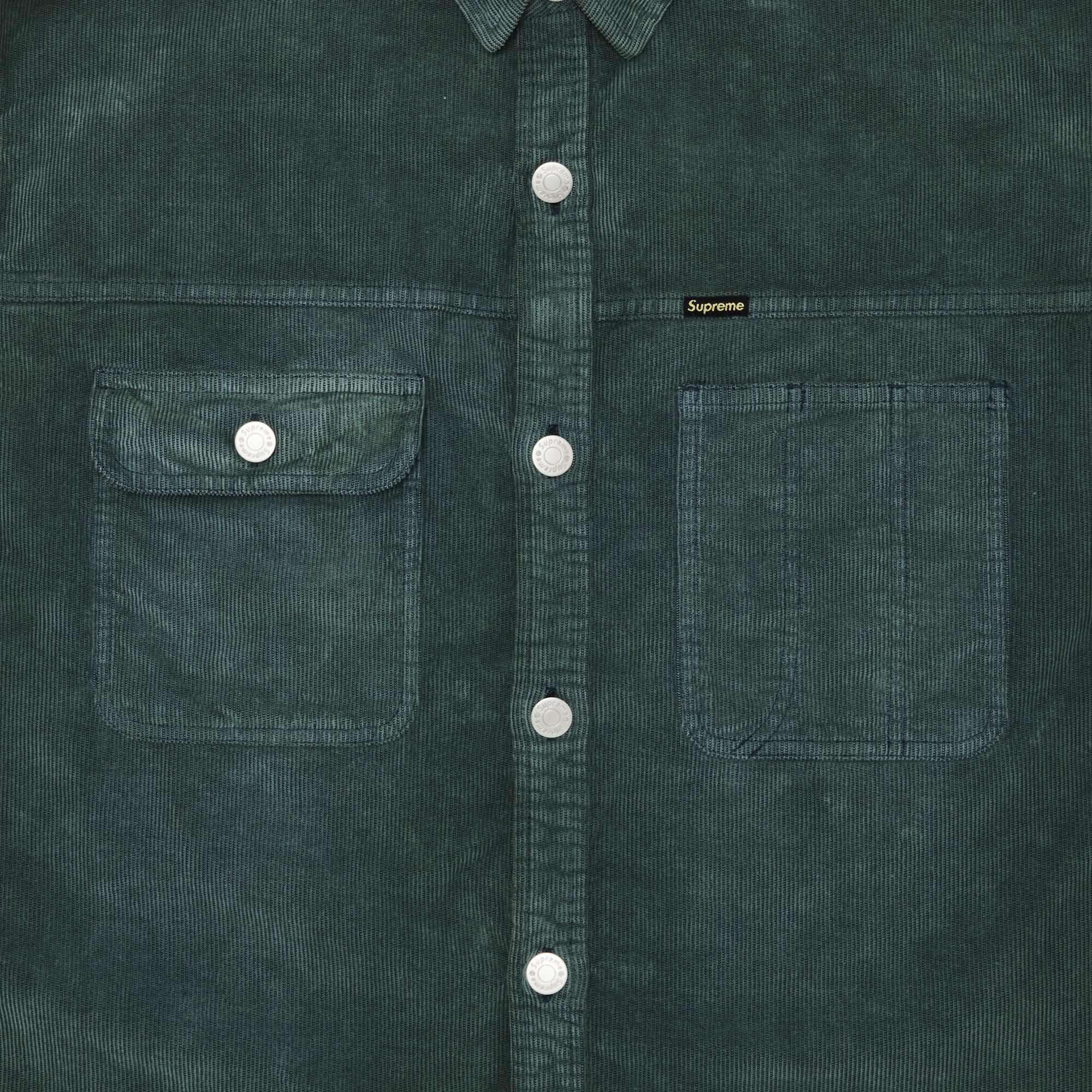 値引 - 'Sage' Shirt Corduroy Washed Supreme Buy SS25S16 GOAT | SAGE トップス