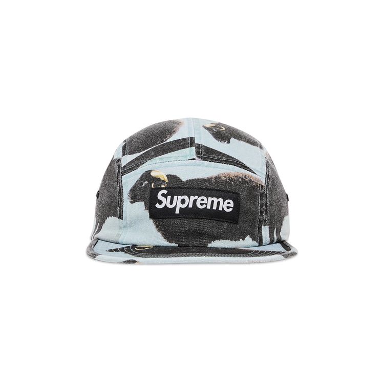 Supreme x Damien Hirst Camp Cap Black