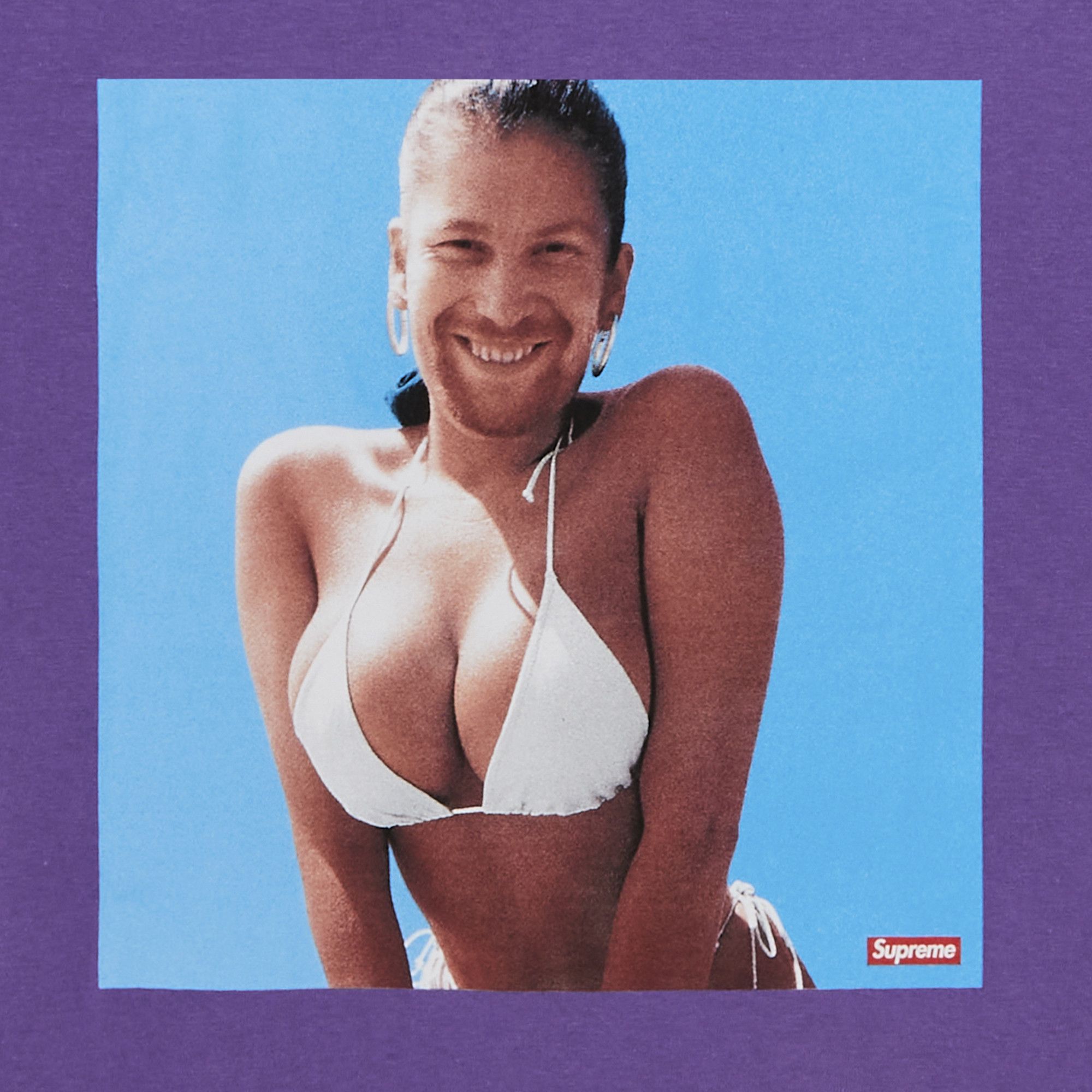 Buy Supreme x Aphex Twin Windowlicker Tee 'Purple' - SS25T1 PURPLE