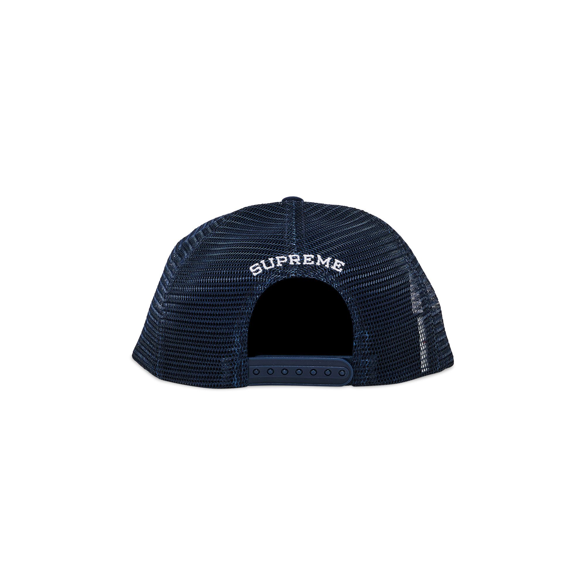 Buy Supreme SMD Mesh Back 5-Panel 'Navy' - SS25H104 NAVY | GOAT