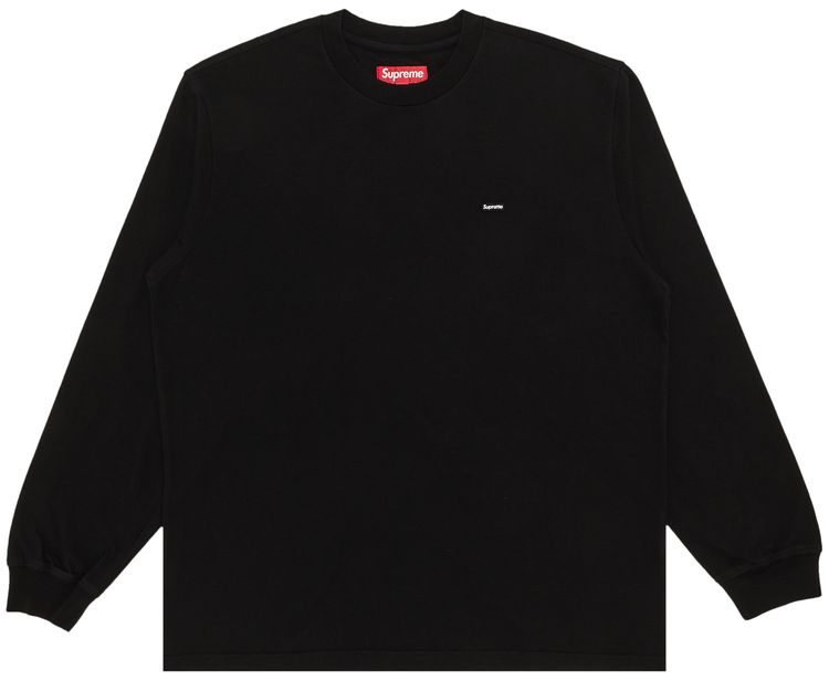 Supreme Small Box Long Sleeve Tee Black