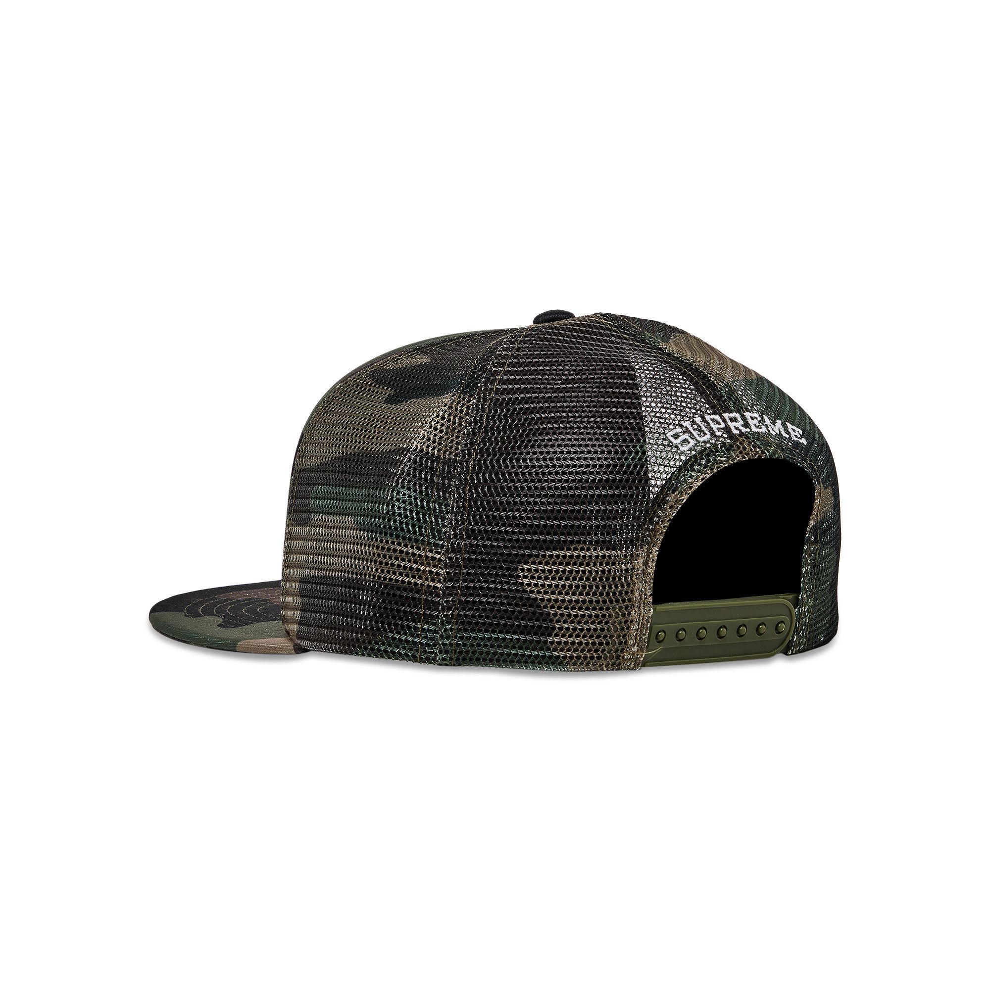 【ファッション好きが選ぶ人気ブランドランキング】 Supreme Buy SMD SS25H104 - Camo' 'Woodland 5-Panel Back Mesh 帽子