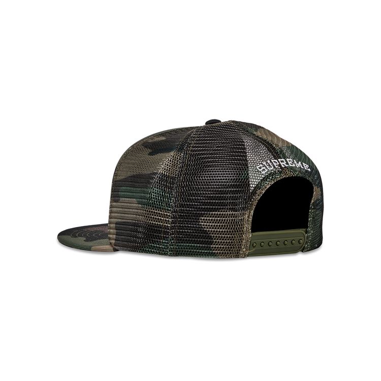 Supreme SMD Mesh Back 5 Panel Woodland Camo