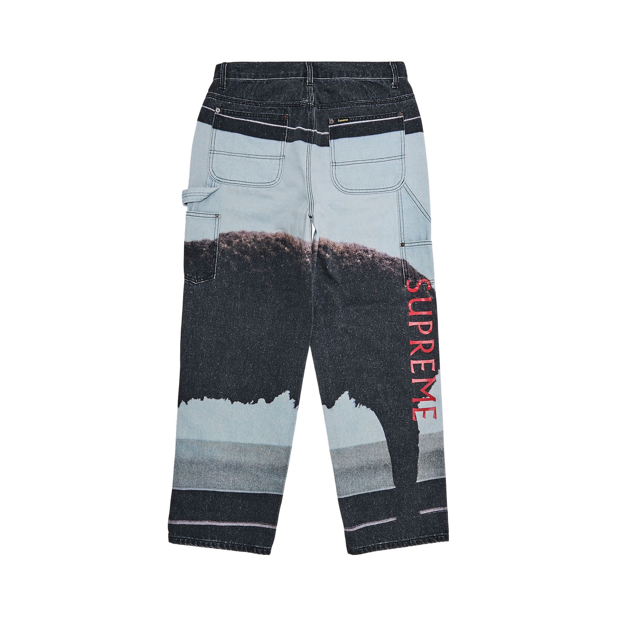 【★安心の定価販売★】 Buy SS25P22 - 'Black' Jean Painter Hirst Damien x Supreme パンツ