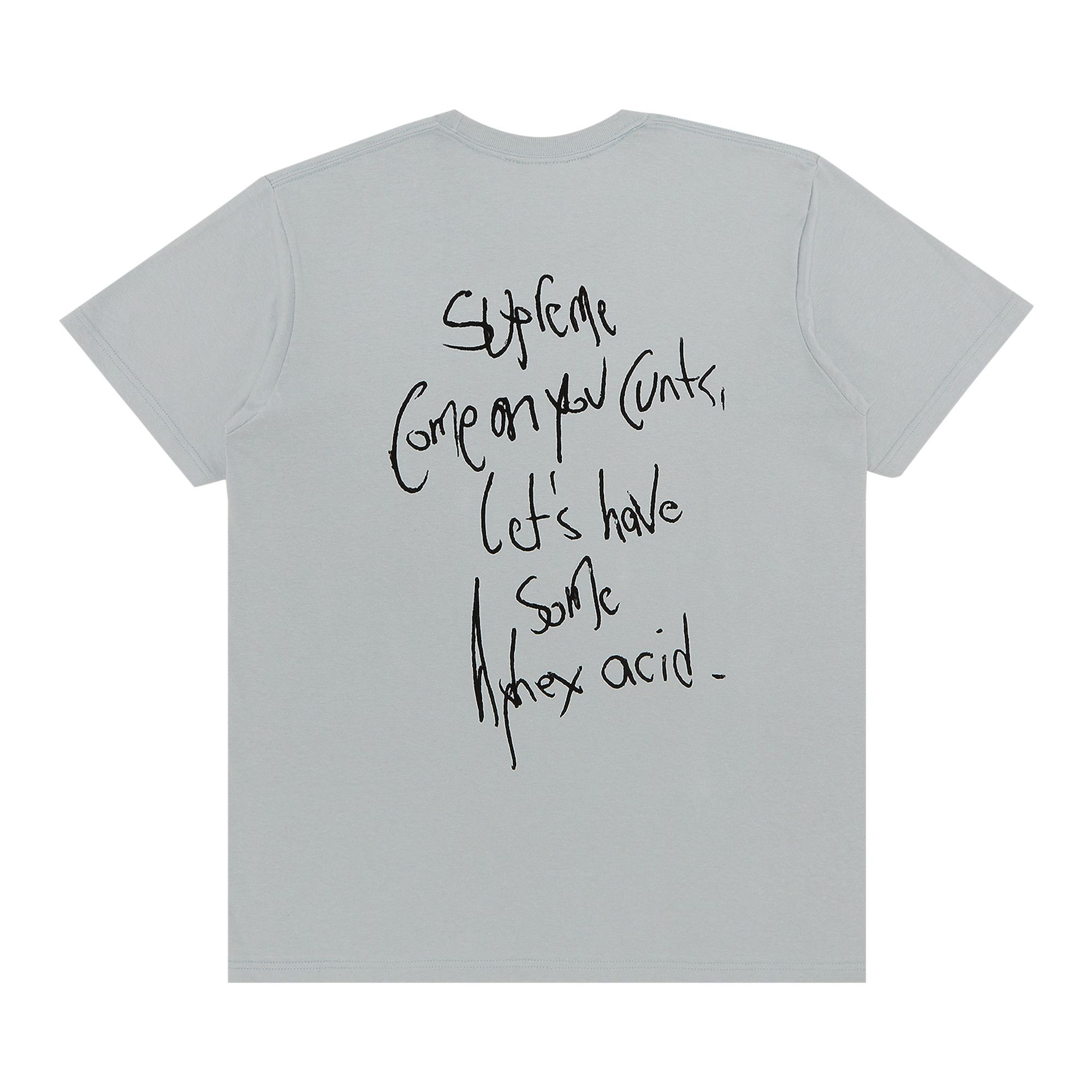Buy Supreme x Aphex Twin Windowlicker Tee 'Cement' - SS25T1
