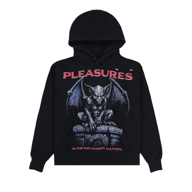 Pleasures Gargoyle Hoodie Black