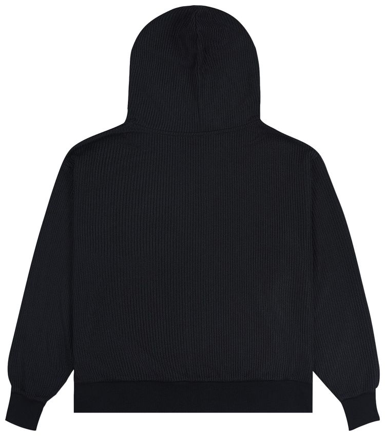 Pleasures Twitch Knitted Zip Hoodie Black