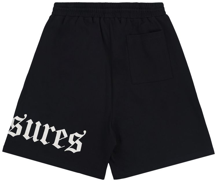 Pleasures OE Wide Shorts Black
