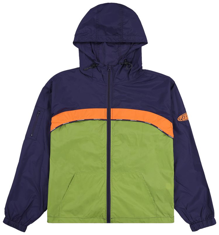 Pleasures Spirit Hooded Windbreaker Purple