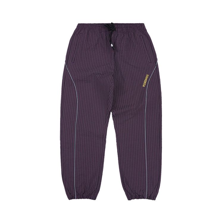 Pleasures Neutron Track Pants Eggplant