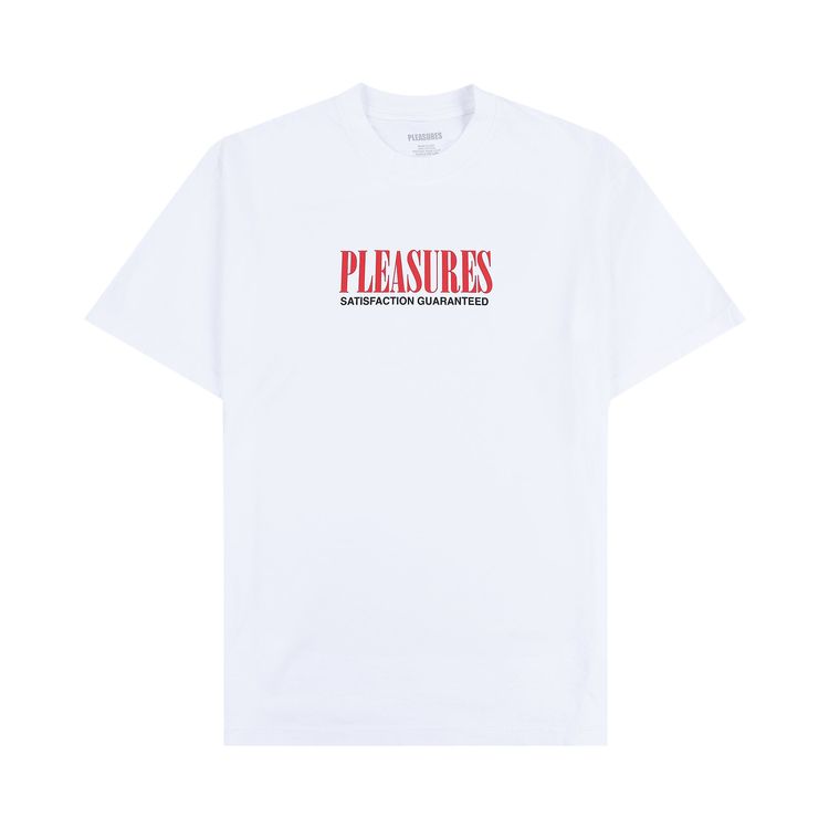 Pleasures Satisfaction T Shirt White