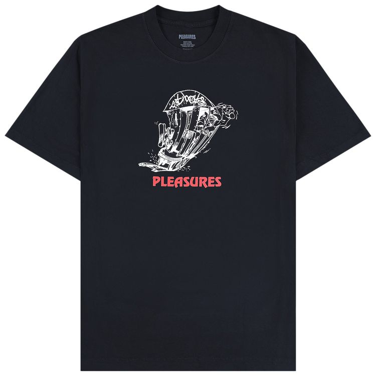 Pleasures 9th Street T Shirt Black