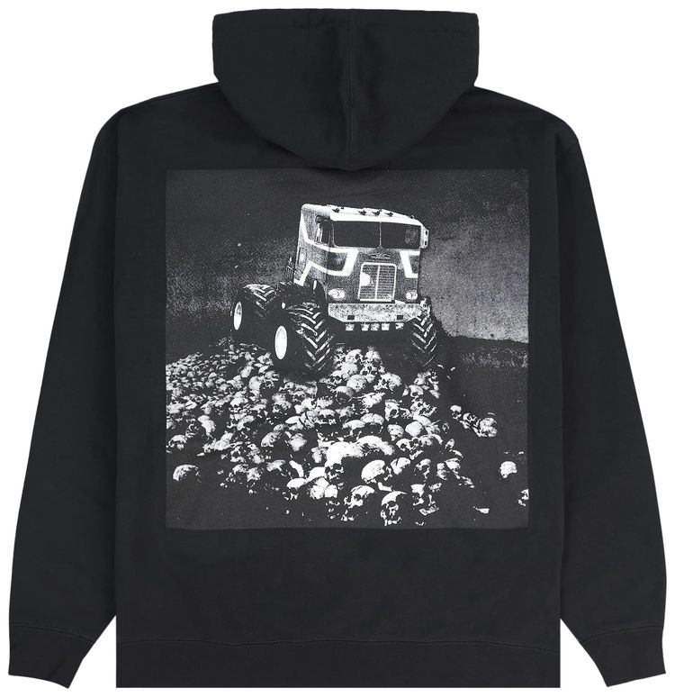 Pleasures Off Road Hoodie Black