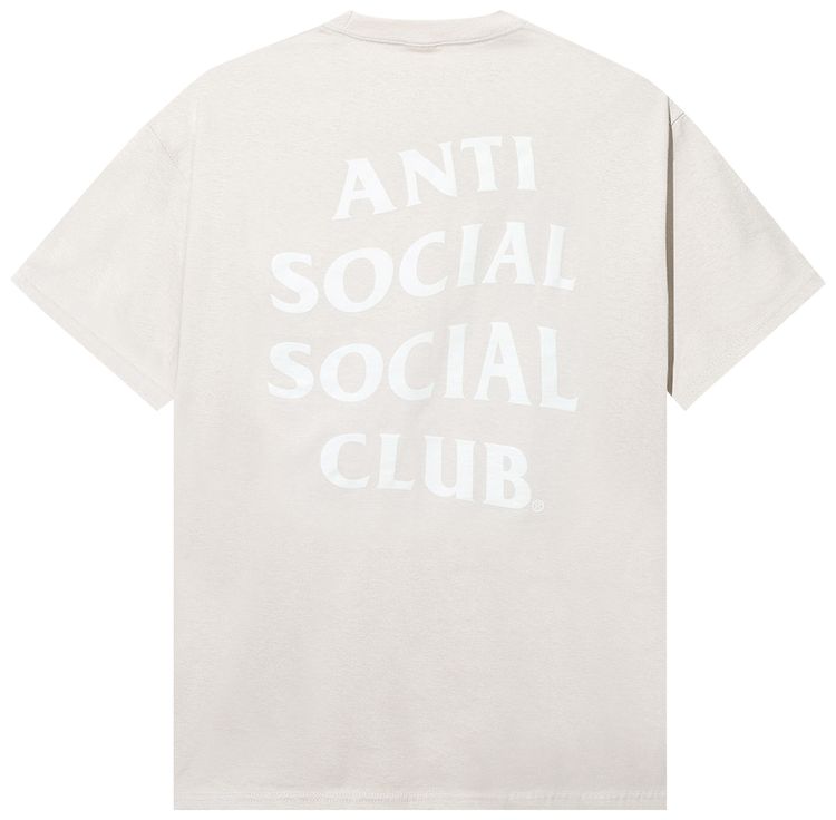 Anti Social Social Club Seasonal Mind Games Tee Light Sand