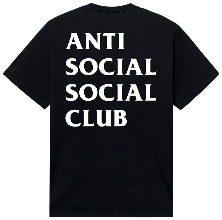 Anti Social Social Club First Post Tee Black