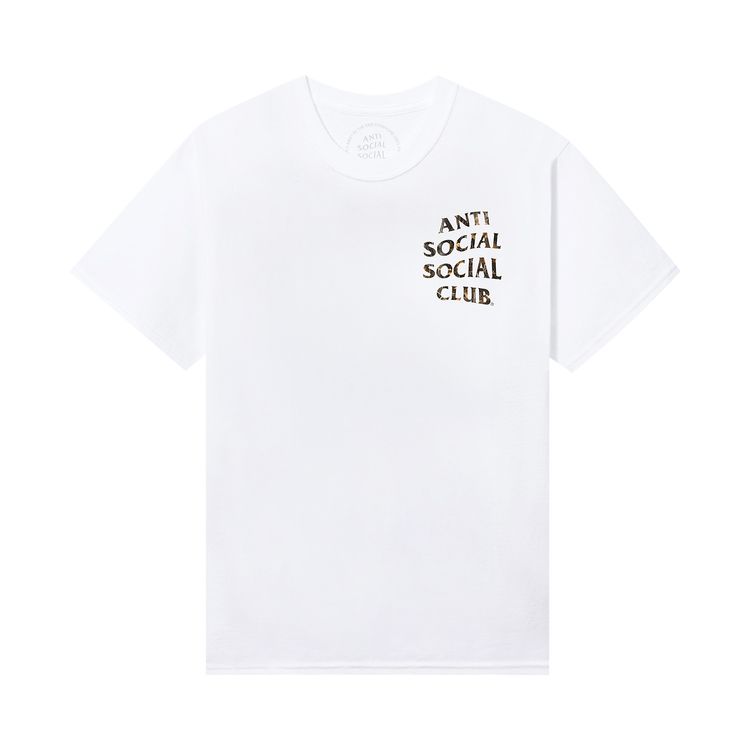 Anti Social Social Club Real Tree Mind Games Tee White