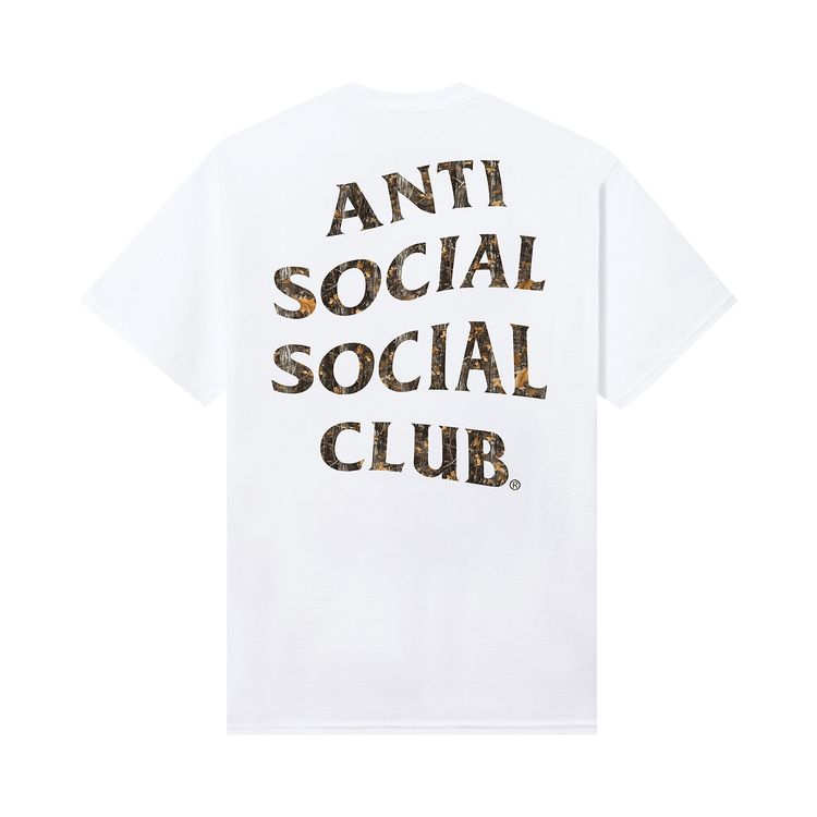 Anti Social Social Club Real Tree Mind Games Tee White