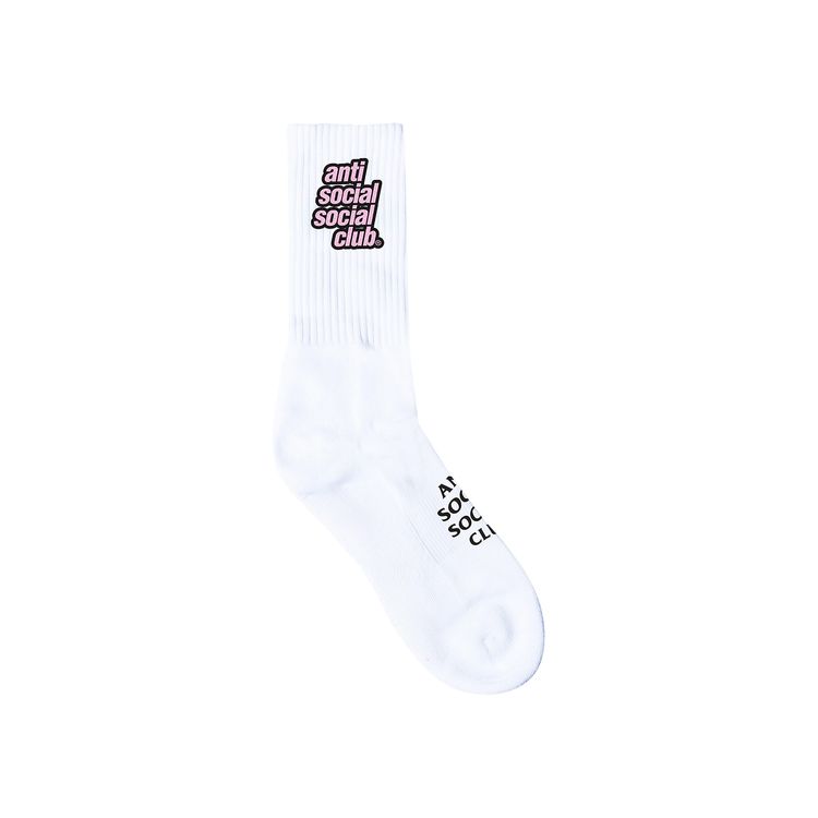 Anti Social Social Club Sock White