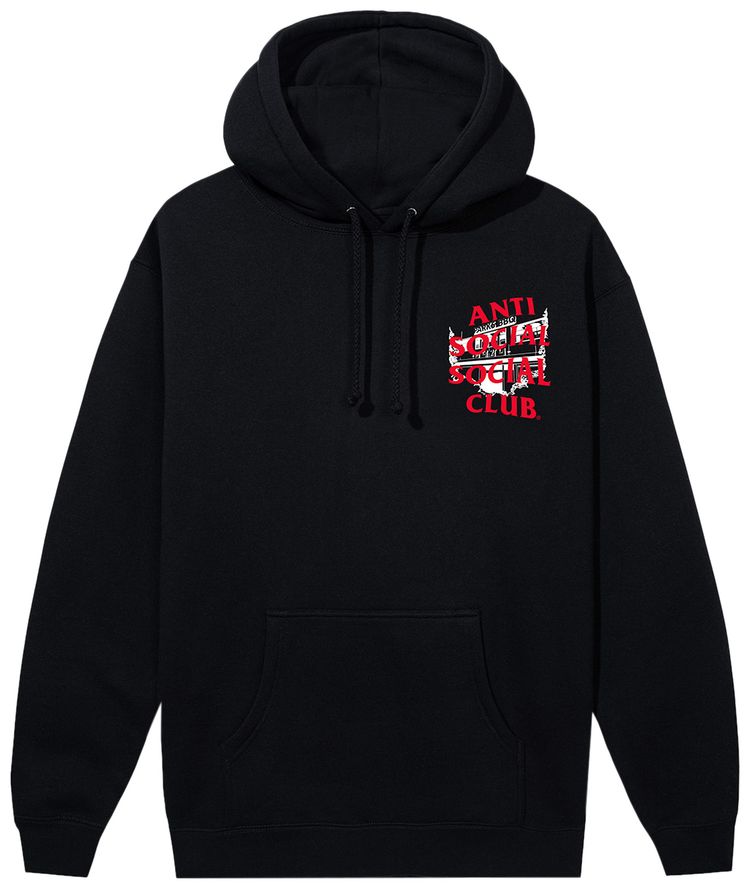 Anti Social Social Club Parks BBQ 1 Hoodie Black