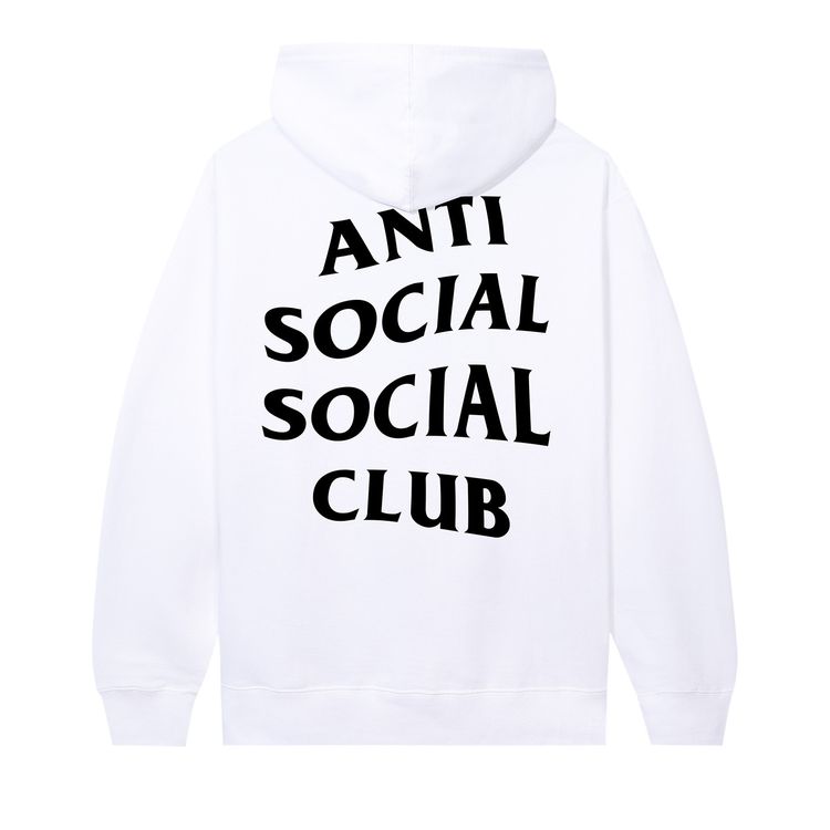 Anti Social Social Club Masochism Hoodie White