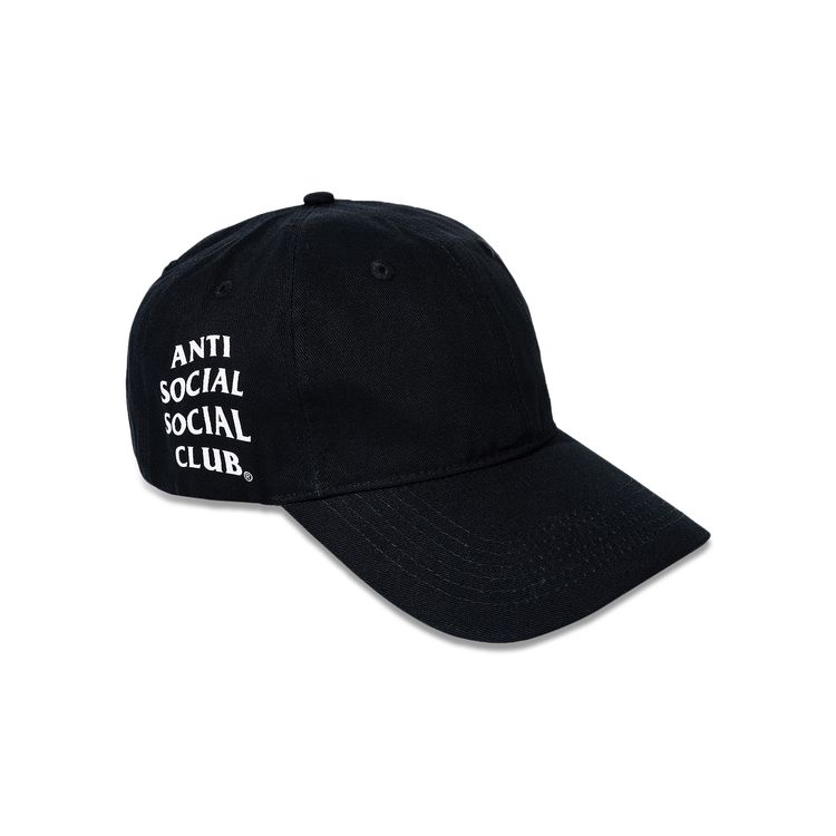 Anti Social Social Club Weird Cap Black