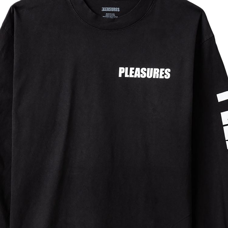 Pleasures Impact Staff Long Sleeve Black