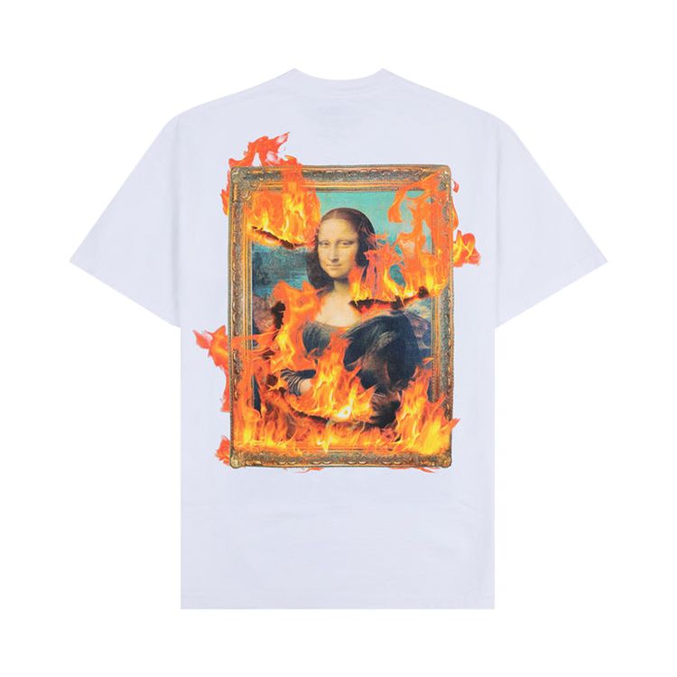 Pleasures Burn Again T Shirt White