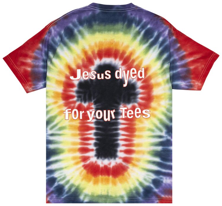 Pleasures Dyed T Shirt Hippie