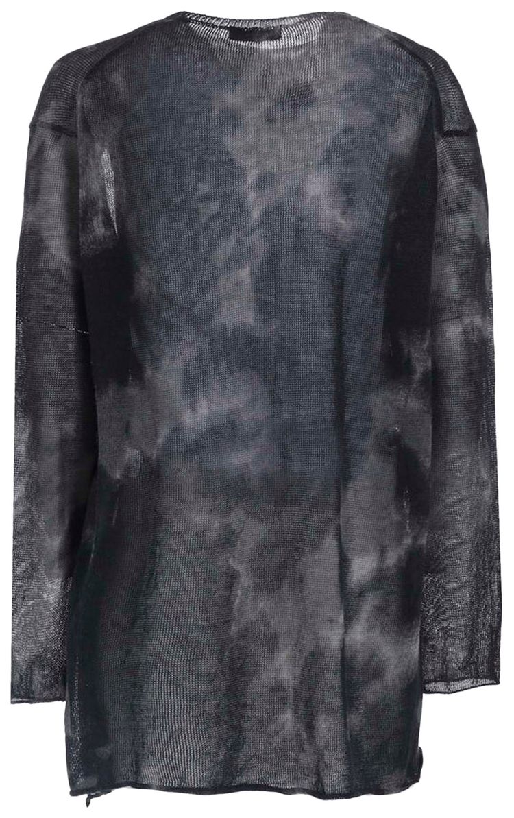 Yohji Yamamoto Pour Homme Front Slit Long Sleeve Black