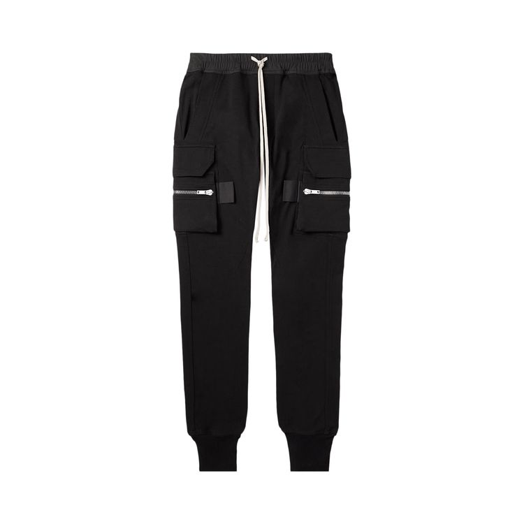 Rick Owens Mastodon Cargo Pants Black