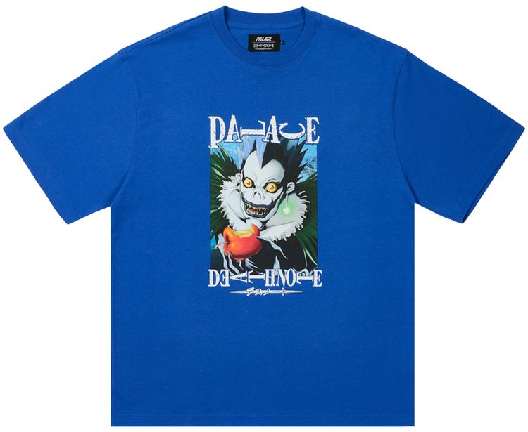 Palace x Death Note T Shirt Blue Berry