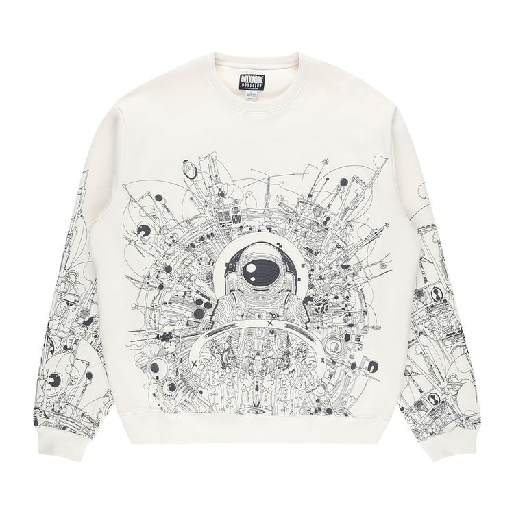 Billionaire Boys Club Efigy Sweatshirt Whisper White