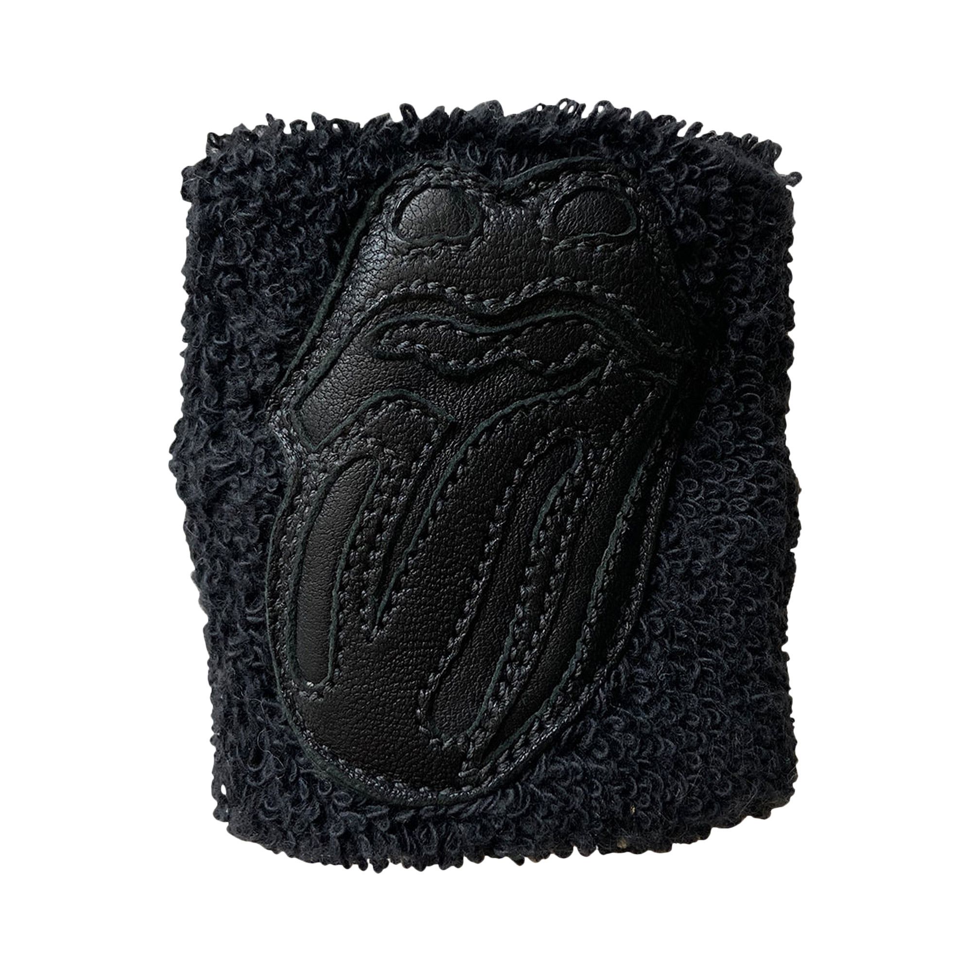 クロムハーツ　SWEATBANDS Chrom  hearts Buy Chrome Hearts Rolling Stones Sweatband 'Black' - 1383