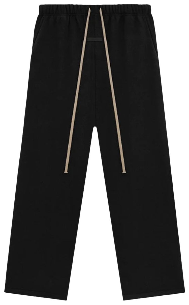 Fear of God Essentials Brushed Relaxed Pant Black