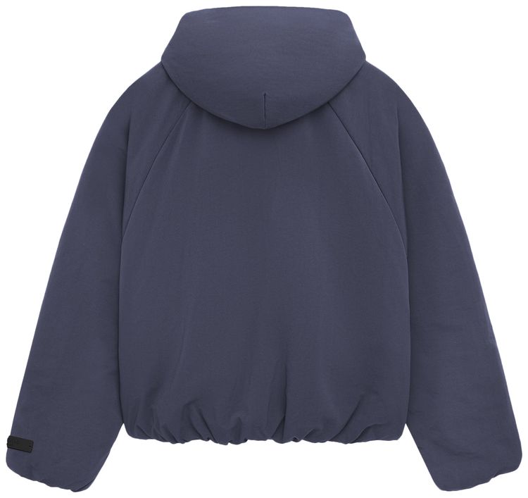 Fear of God Essentials Military Nylon Hooded Bomber Marine