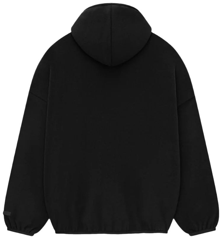 Fear of God Essentials Brushed Hoodie Black