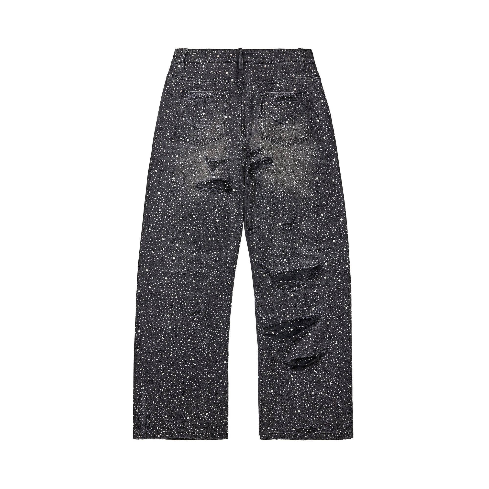 【セール】福袋のファッション通販 Buy Vale Forever Crystal Rain Denim 'Black' - 11451 パンツ