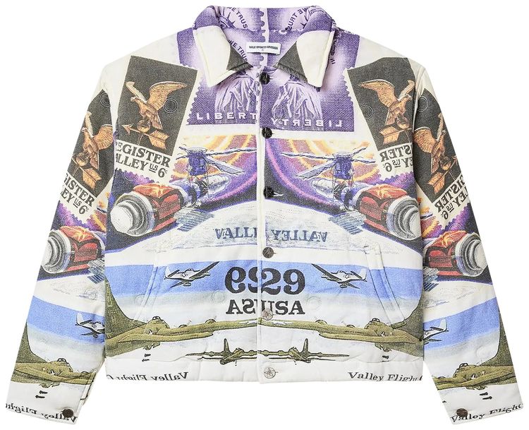 Vale Forever Pilot Puffer Jacket Multicolor