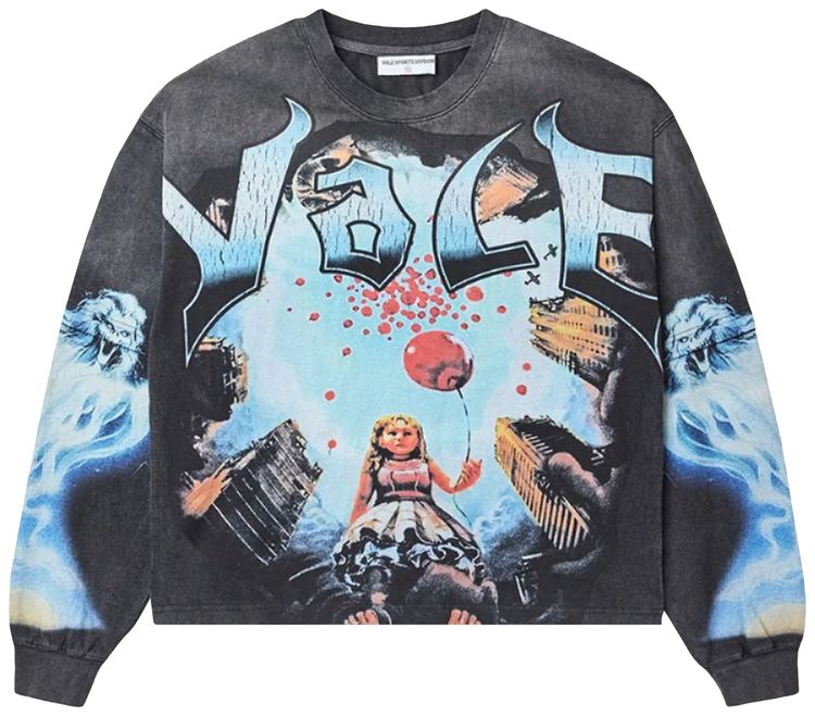 Vale Forever Red Baloon Long Sleeve BlackBlue