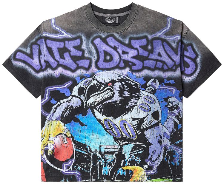 Vale Forever Ravens Big Tee Black