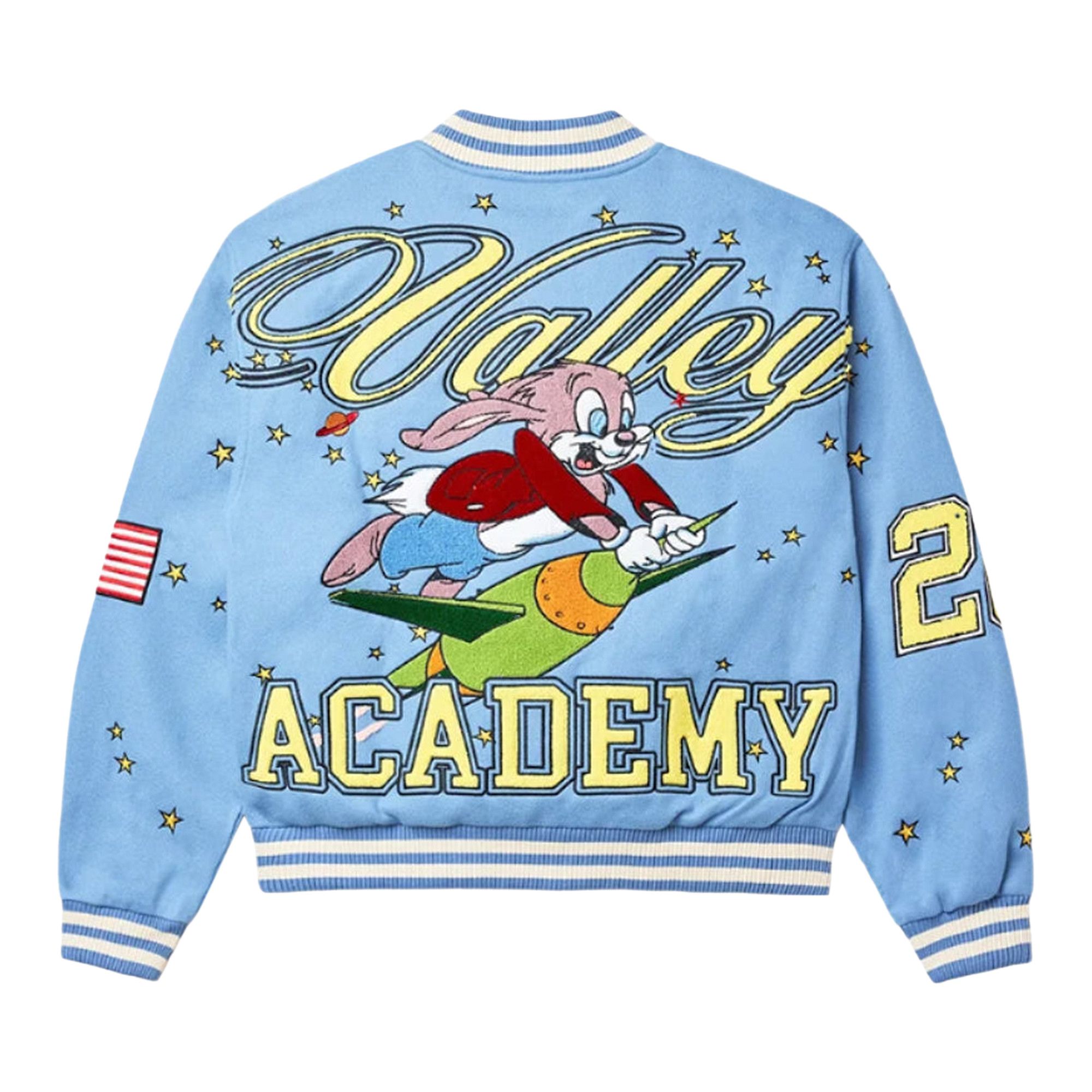 期間限定価格商品 Forever Vale Buy Skyhigh 11451 - 'Blue' Jacket Varsity ジャケット・アウター