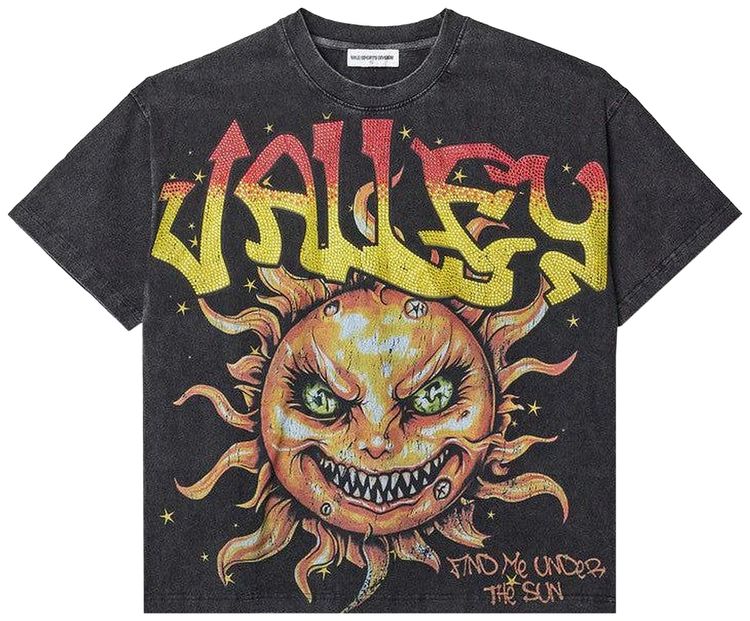 Vale Forever Sun Bling Tee Black
