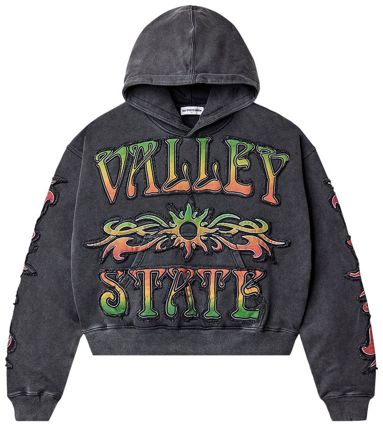 Vale Forever Tribal Pullover Hoodie Black