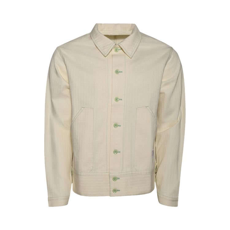 Bode Greenskeeper Knolly Brook Jacket Ivory