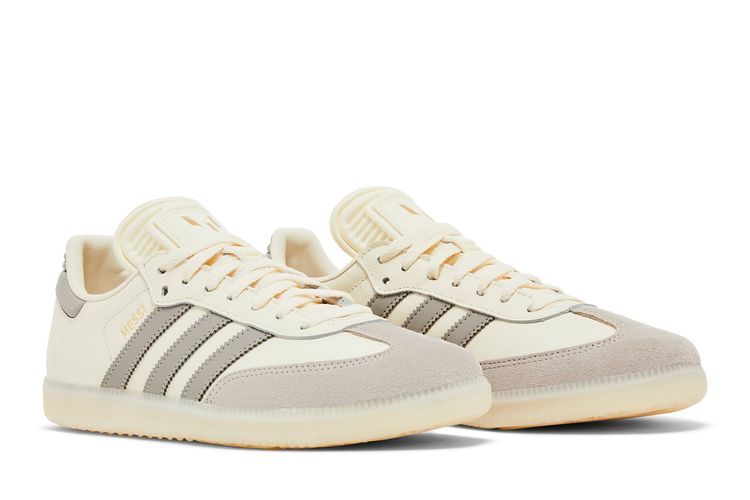 Lionel Messi x adidas Samba Indoor Cream White