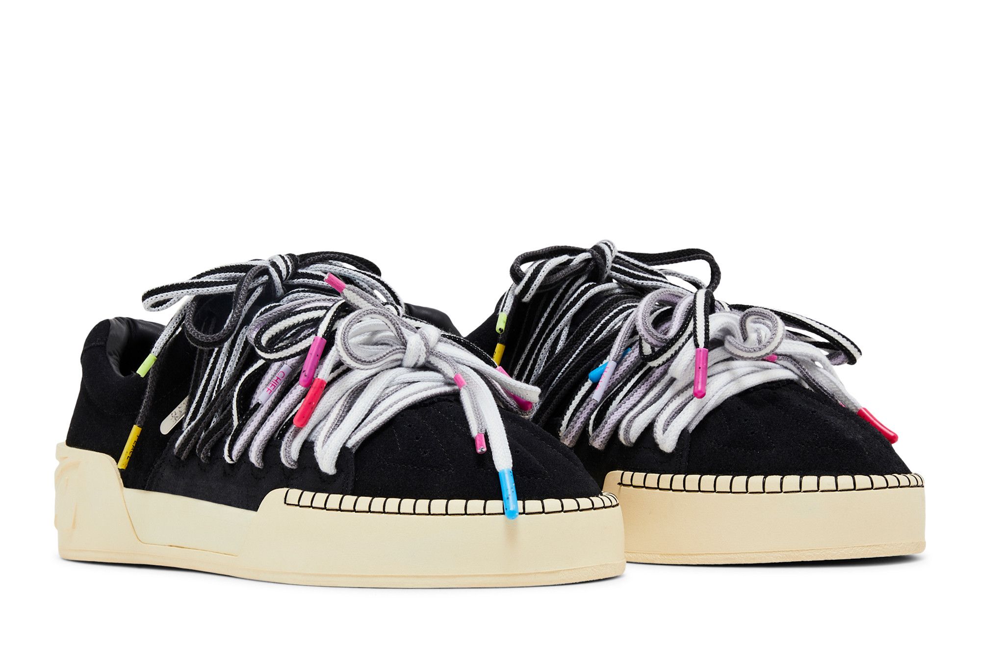 レカルカ Black Carli Leather Multi-Slot Card Holder - Black - CHARLES