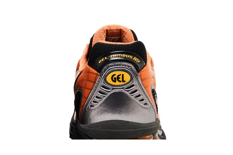 Asics Gel Nimbus 101 Black Rust Orange