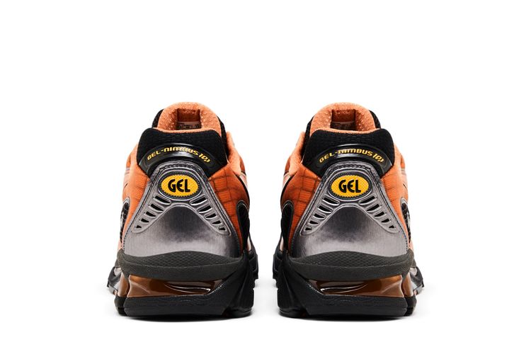 Asics Gel Nimbus 101 Black Rust Orange