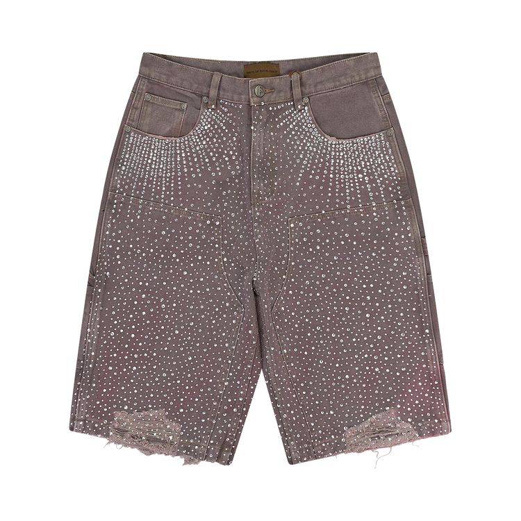 Birth Of Royal Child 24K Diamons Shorts Purple